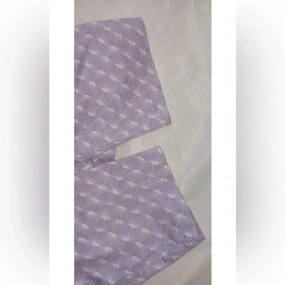 Tradition Capri Cotton Blend Lilac & White Size  10P - Picture 4 of 6